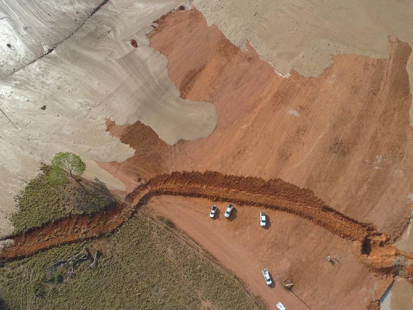 Rompimento de barragem em Livramento não atinge corpo hídrico