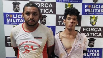 Dupla é presa após ameaçar, agredir e roubar família em Rondonópolis 