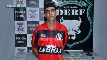 Derf  prende participante de facção criminosa, autor de vários roubos em Rondonópolis