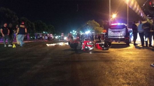 Motociclista morre após bater na traseira de ônibus em Cuiabá 