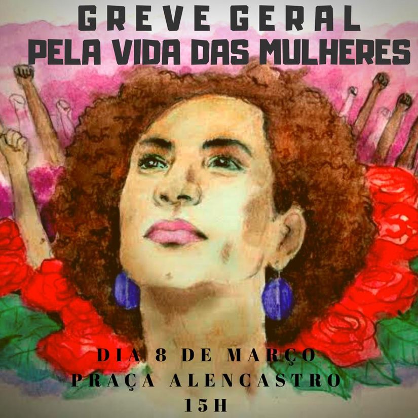 Frente de mulheres organiza ato artístico-político em Cuiabá