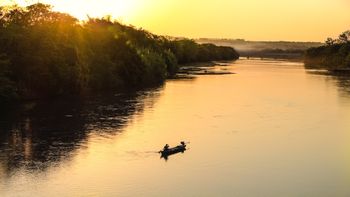 Jornal local noticia pesquisa sobre Rio Vermelho contaminado