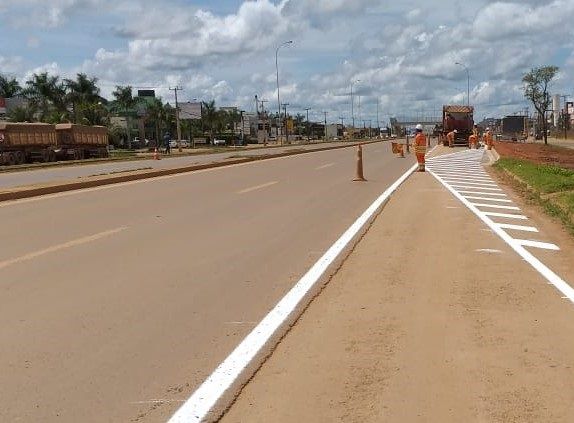 Tráfego na marginal de Sorriso terá mudança a partir de terça-feira (30)