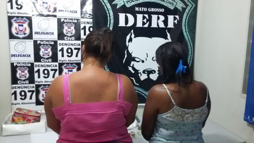 Mãe e filha são pela Derf por tráfico de drogas em Rondonópolis
