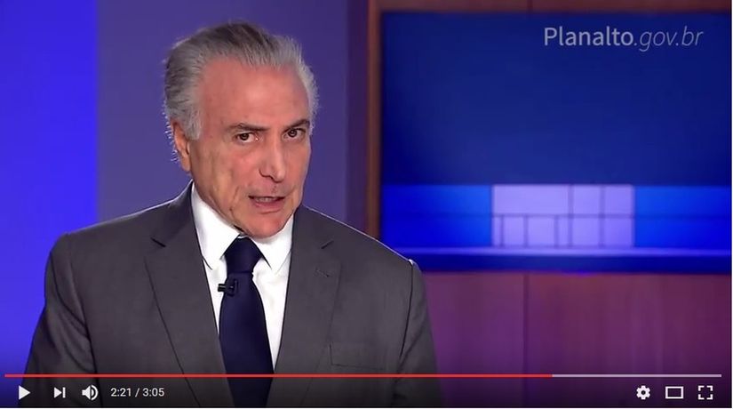 Na internet, Temer diz que “não há mais espaço para privilégios” em Reforma da Previdência