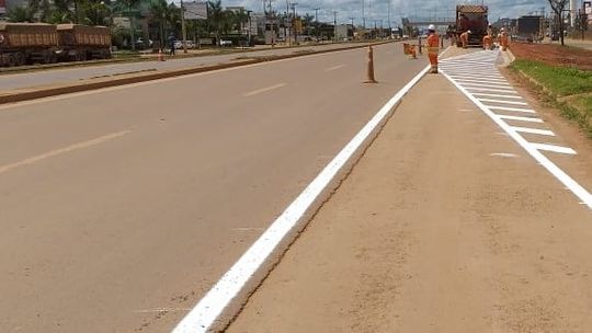 Tráfego na marginal de Sorriso terá mudança a partir de terça-feira (30)