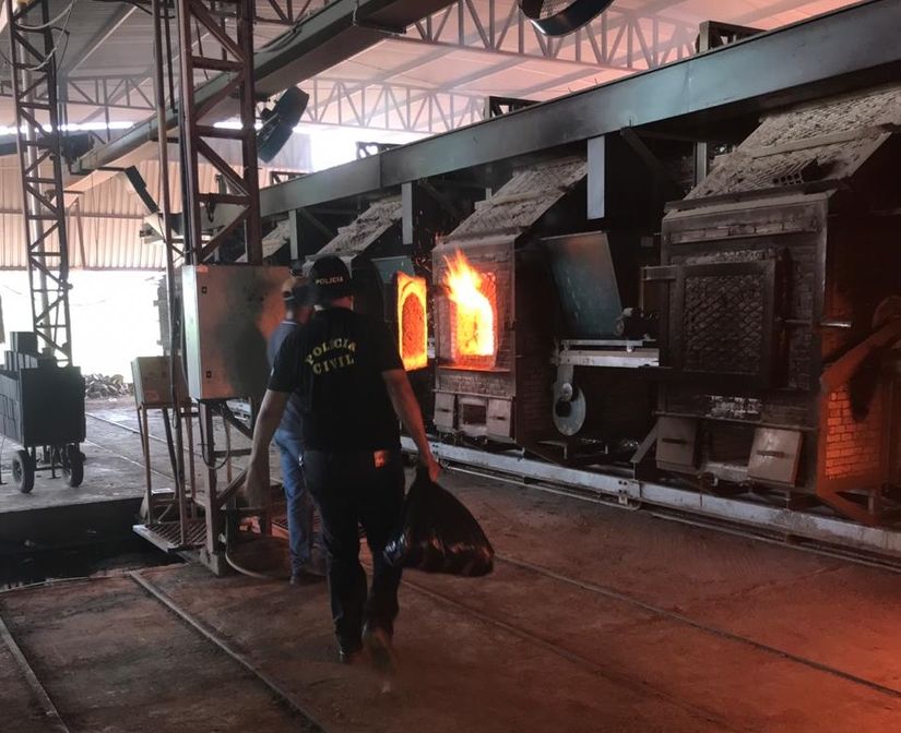 Cerca de 50 kg de entorpecentes são incinerados em ação coordenada pela Polícia Civil