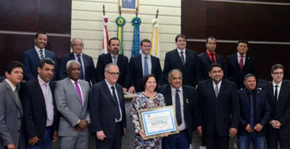 Primeira-dama de Rondonópolis, Neuma Morais recebe homenagem da Câmara