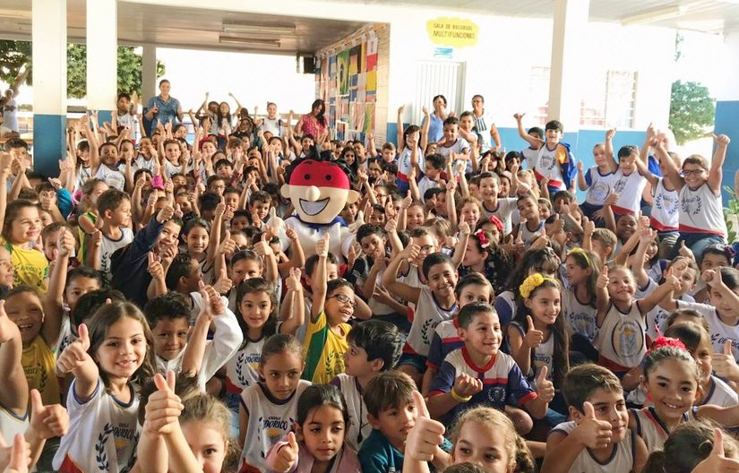 Mais de 1450 estudantes aprenderam sobre os materiais recicláveis com o Sanearzinho