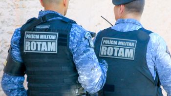 Rotam intercepta assaltantes após ameaçar e agredir família em residência 