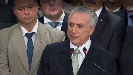 Michel Temer transmite serenidade, afirma Medeiros