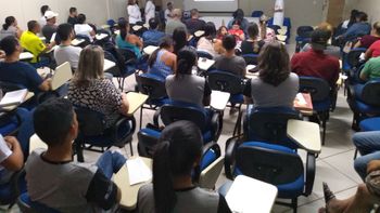 Alunos da Escola Técnica realizam palestras sobre Prevenção da Saúde e Segurança do Trabalho
