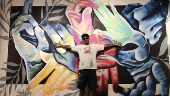 Naturalismo e arte urbana se fundem em exposição que explora os sentidos