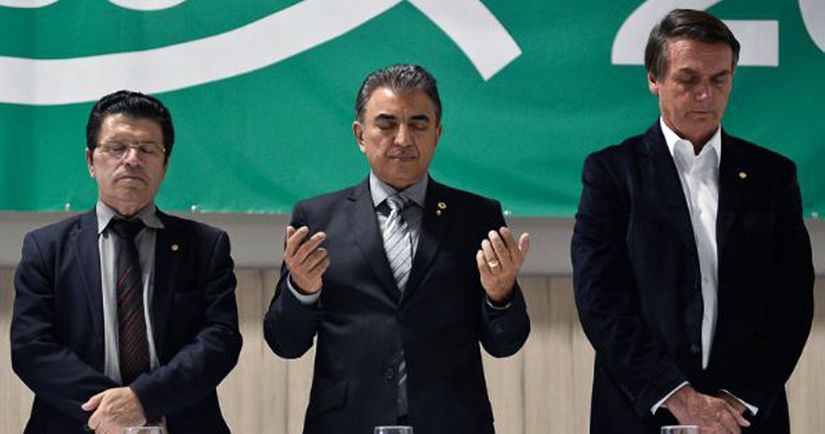 Em tour política no Estado, Jair Bolsonaro lança candidatura de Taborelli em VG