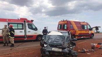 Acidente entre veículos deixa um morto e três feridos na MT-358