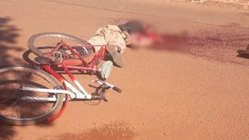 Ciclista de 89 anos morre após ser esmagado por caminhão em MT