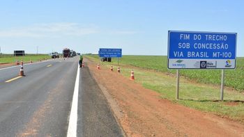 Fim dos buracos na MT-100 estimula escoamento e facilita tráfego de veículos