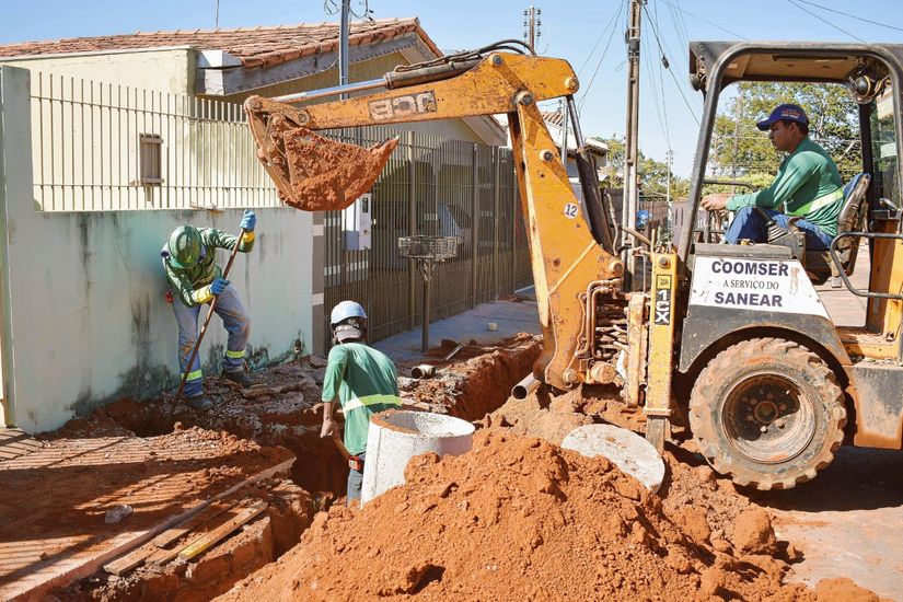Rondonópolis é a única cidade do Estado que possui obras de saneamento do PAC em andamento