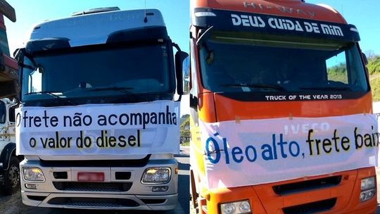 Bolsonaro anuncia o “cartão-caminhoneiro”