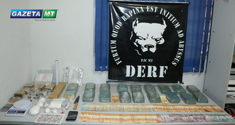 Carga de cocaína avaliada em mais de R$ 400 mil é apreendida com ex-presidiário