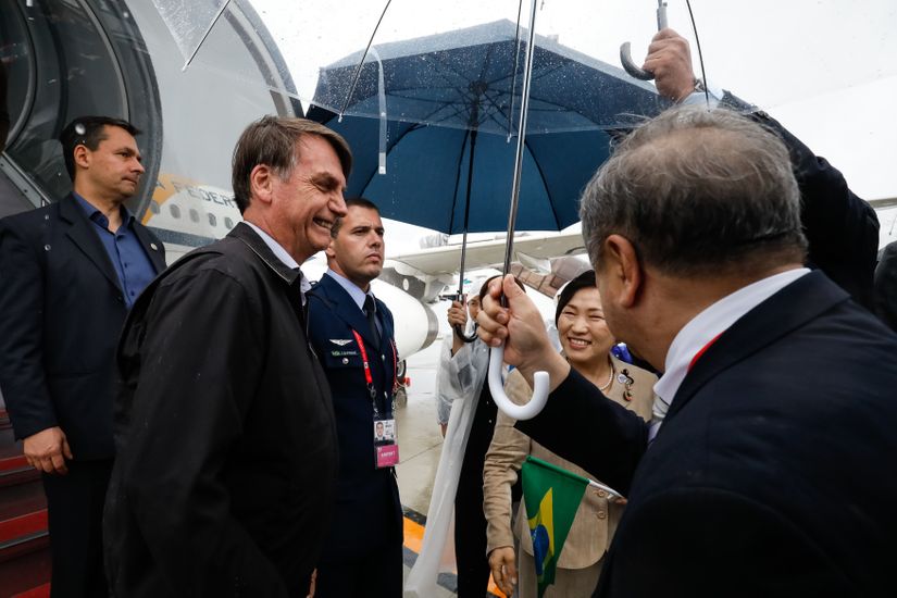 Bolsonaro chega ao G20 e diz que Alemanha tem muito o que aprender com o Brasil