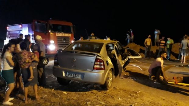 Motorista e criança de 1 ano morrem em grave acidente em Sinop 