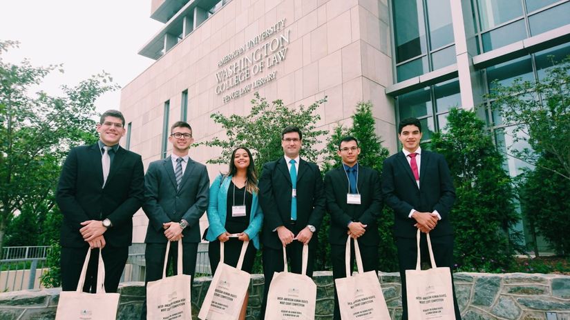 Estágio na Defensoria ajudou estudante da UFMT em competição de Direito Internacional de Washington