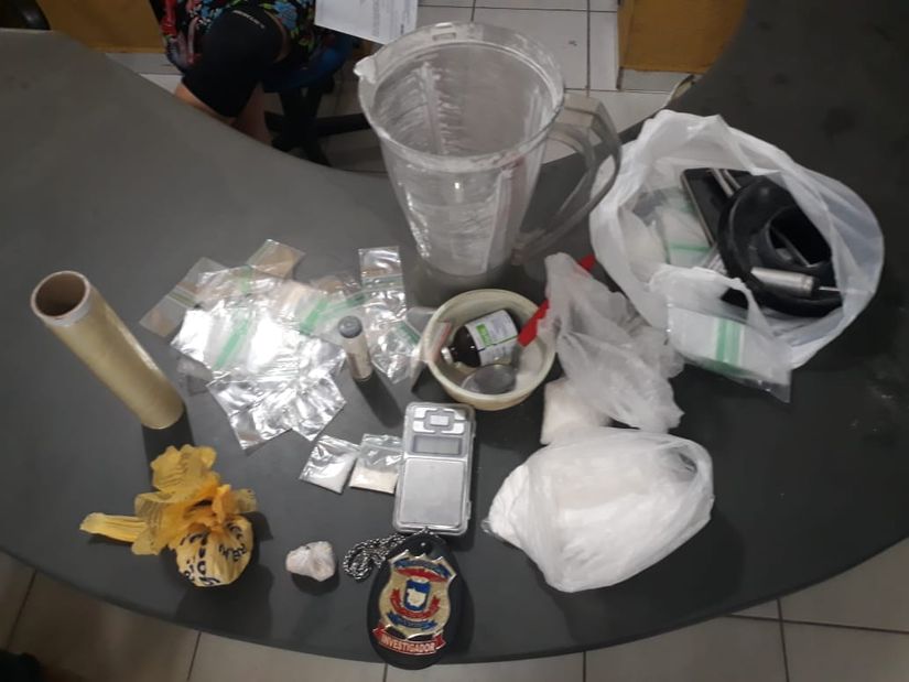 Traficante que fazia refino de drogas é preso pela Polícia Civil em Barra do Garças