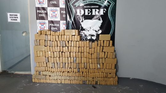 Menores são apreendidas com 357 tabletes de maconha em ponto de distribuição