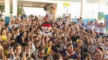 Mais de 1450 estudantes aprenderam sobre os materiais recicláveis com o Sanearzinho