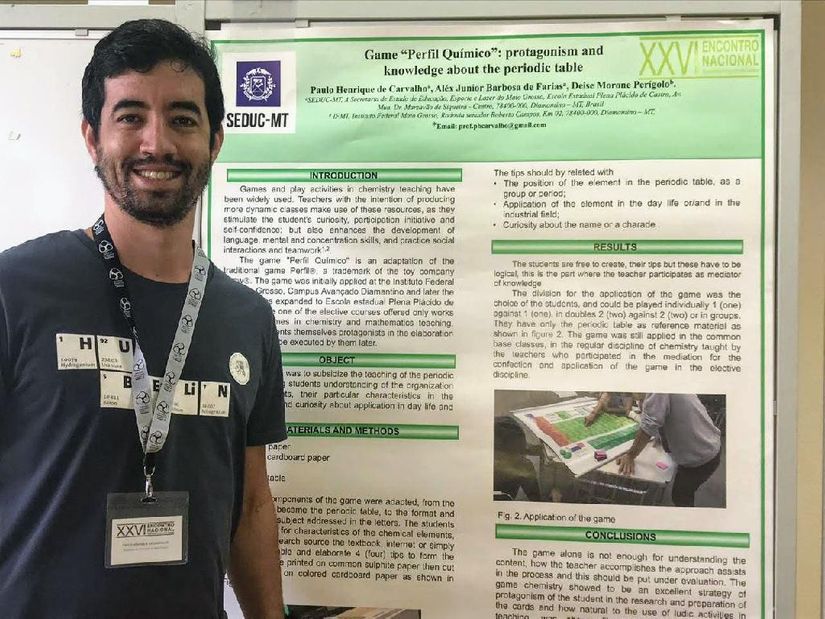 Professor apresenta, em Portugal, projeto desenvolvido em escola plena de Mato Grosso