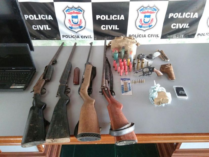 Mais de 6 mil armas de fogo são apreendidas em Mato Grosso