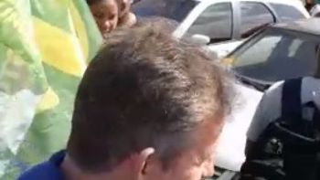 Mendes é hostilizado por cabos eleitorais de WF