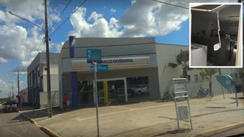 Agência do Banco do Brasil é alvo de criminosos, um é preso pela polícia 