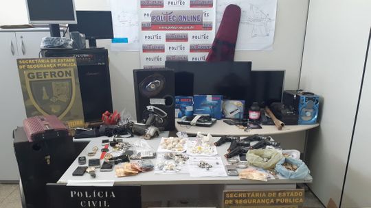Operação na fronteira prende 141 pessoas em oito municípios do Estado