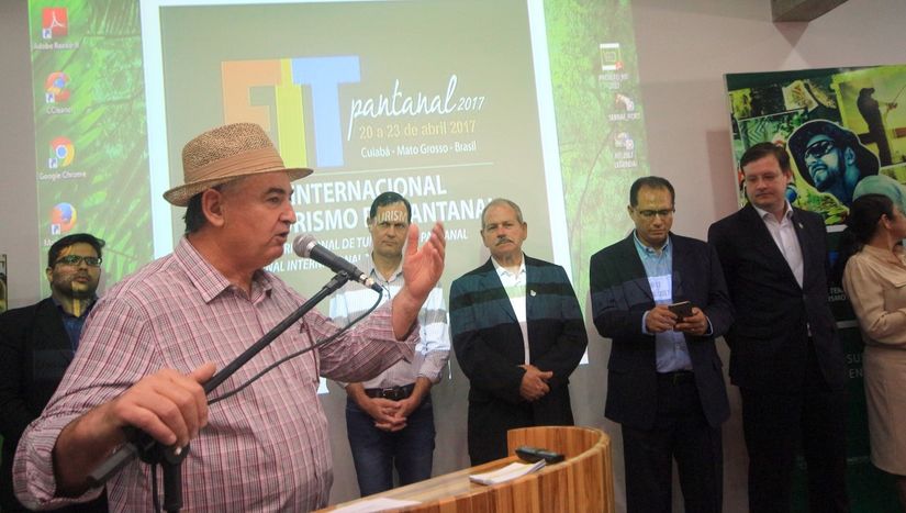 Nininho destaca o potencial turístico de MT no lançamento da FIT Pantanal 2017