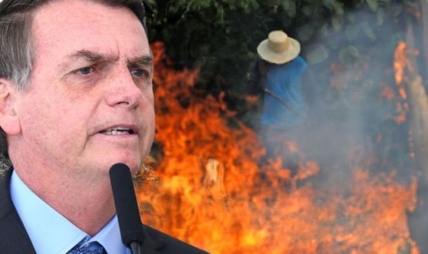 Bolsonaro autoriza uso das Forças Armadas no combate a queimadas na Amazônia