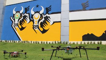 Agricultura familiar de MT é contemplada com drone por empresa chinesa