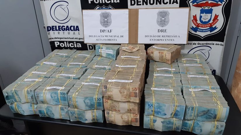 Piloto italiano é detido com mais de R$ 4,6 milhões em avião que fez pouso forçado