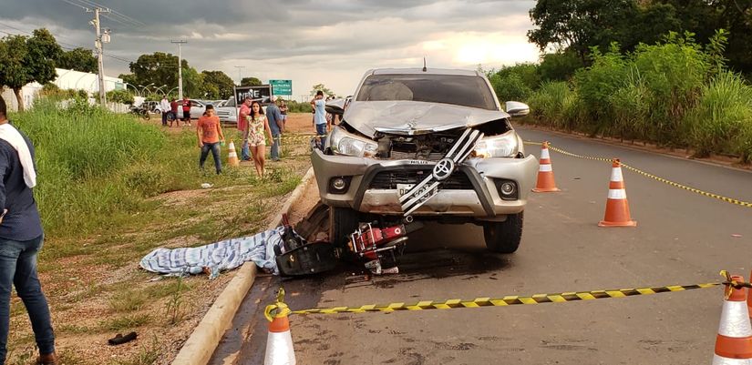 Mãe e filha de 7 anos morrem em acidente na rodovia Palmiro Paes de Barros 