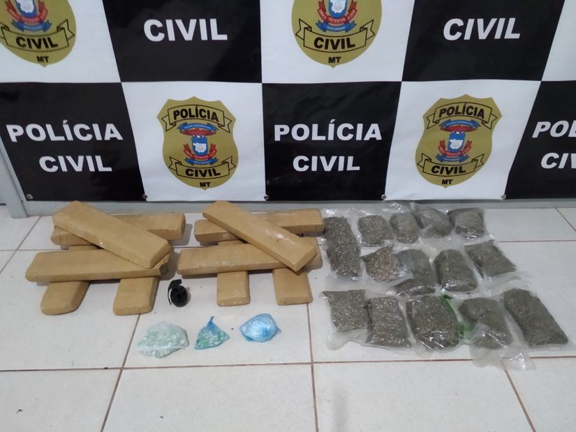 Jovens são presos com maconha e ecstasy