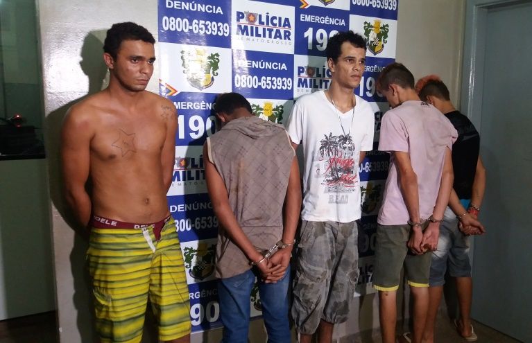 PM prende suspeitos de tentativa de homicídio contra sargento em Rondonópolis