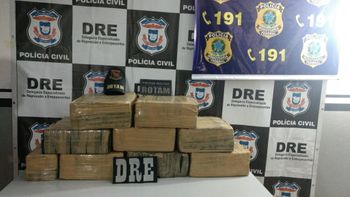 Ação integrada de Polícias apreende 200 quilos de maconha na BR 364