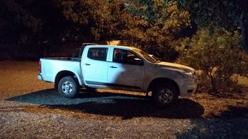 PM intercepta assaltantes e recupera caminhonete roubada 