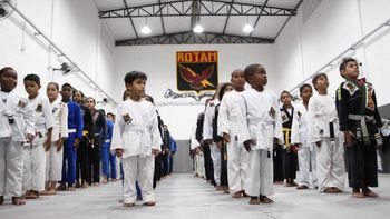 Jiu-jítsu Rotam inaugura novo espaço e abre mais 50 vagas para meninos e meninas