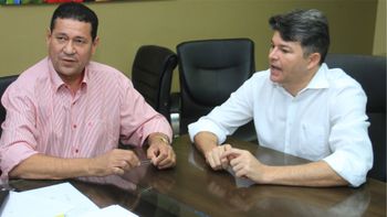 Senador Medeiros visita prefeito em exercício
