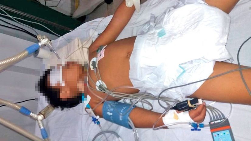 Criança em estado gravíssimo consegue vaga em UTI no Hospital Regional de Cáceres