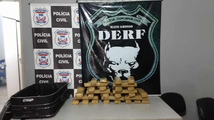 Derf apreende maconha avaliada em R$ 50 mil na Vila Olinda