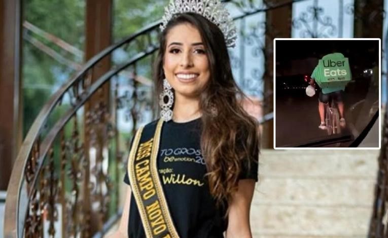Vídeo de miss mato-grossense debochando de entregador ganha destaque na mídia nacional 