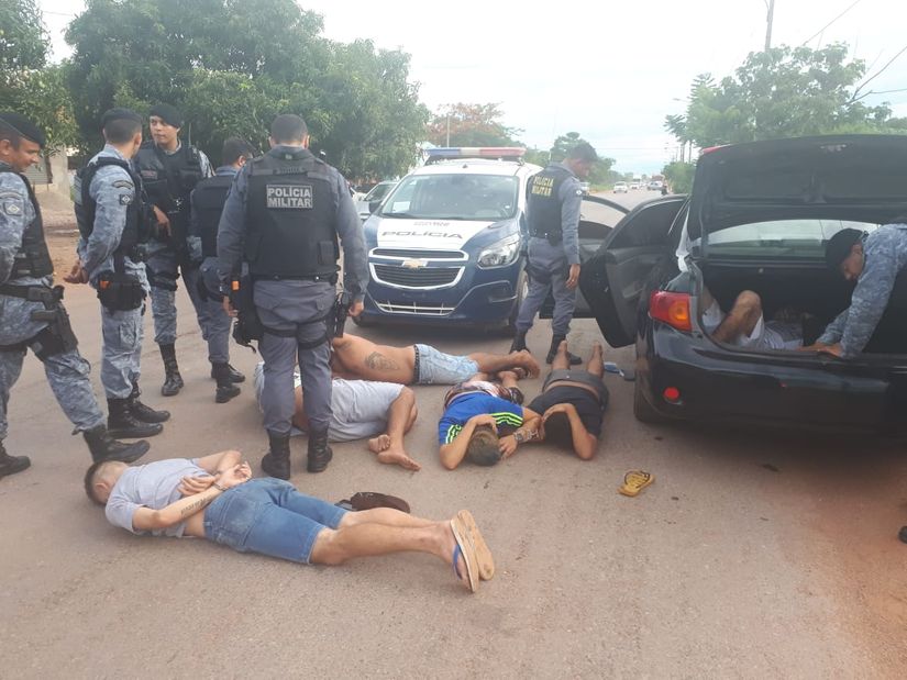 Cinco são presos por sequestro e tentativa de homicídio em Cuiabá